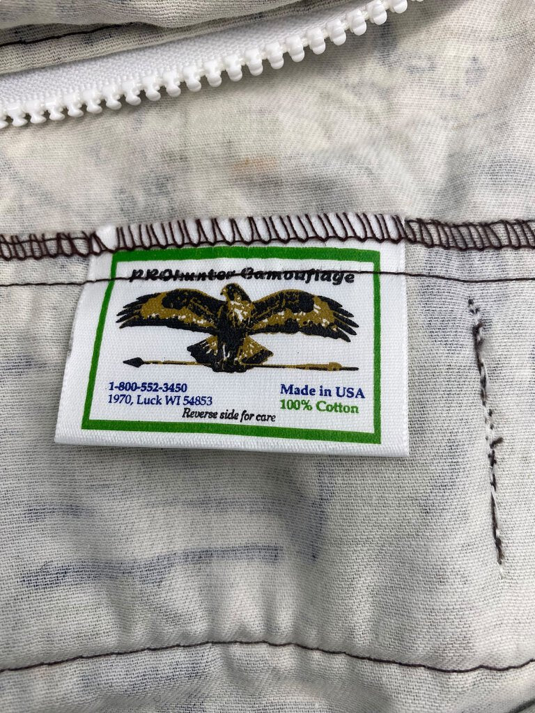 Vintage Pro Hunter Camo Fanny Pack Hip Pack Hunting Camping Hiking Waist 100% Cotton