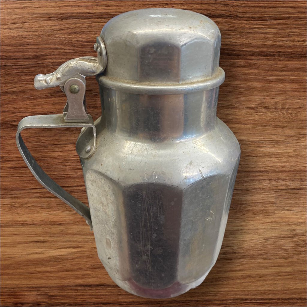 Vintage Viko Pure Aluminum Small Syrup Creamer Pitcher