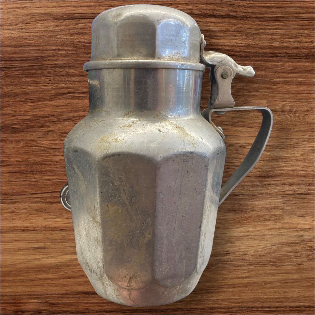 Vintage Viko Pure Aluminum Small Syrup Creamer Pitcher