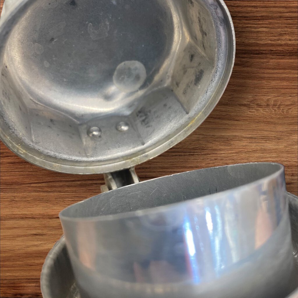 Vintage Viko Pure Aluminum Small Syrup Creamer Pitcher