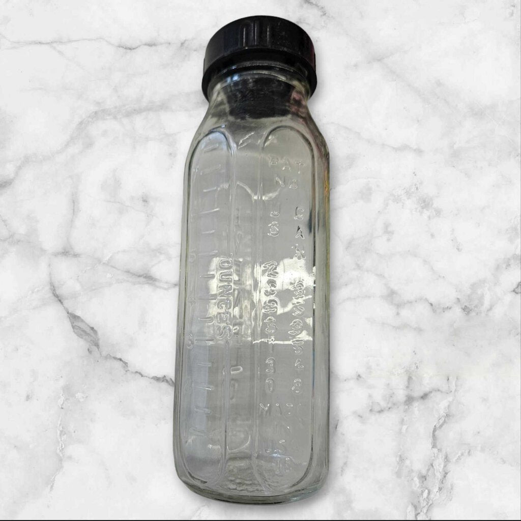 Glass Baby Bottle Clear Glass Baby Feeding