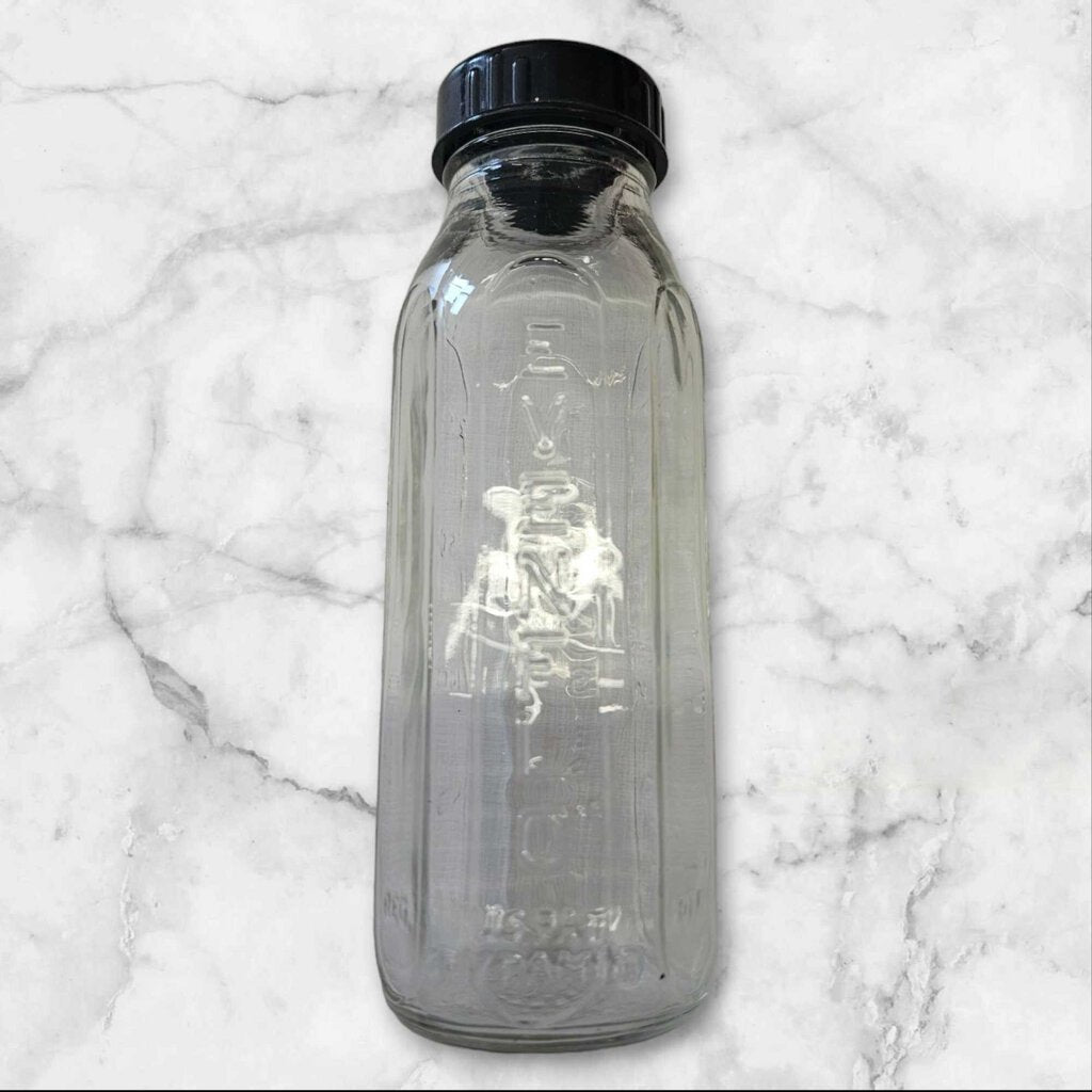 Glass Baby Bottle Clear Glass Baby Feeding