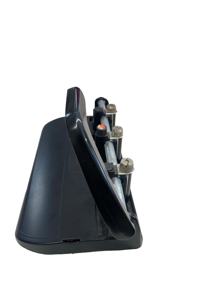 Vintage ACCO Model 350 Three Hole Punch Heavy Duty Slide Guide Lever