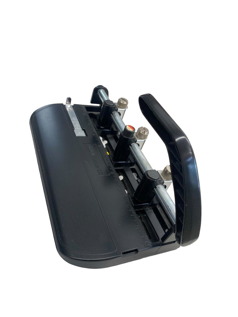 Vintage ACCO Model 350 Three Hole Punch Heavy Duty Slide Guide Lever