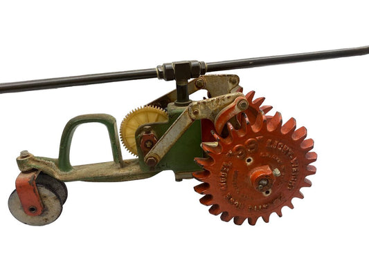Vintage Cast Iron Kees Krawler Model 99 Walking Lawn Tractor Sprinkler