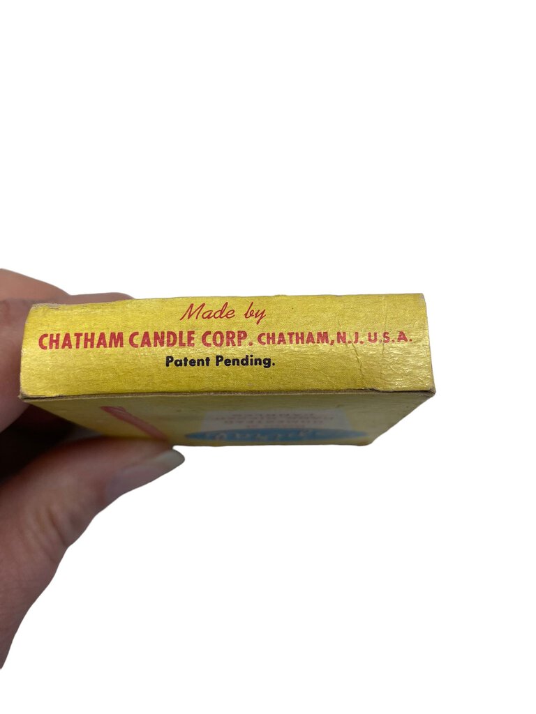 Vintage Spiral Green Blue Teal 29 Birthday Candles