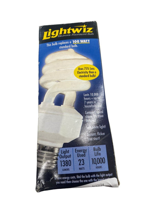 Lightwiz Fluorescent Light Bulb 23 Watts