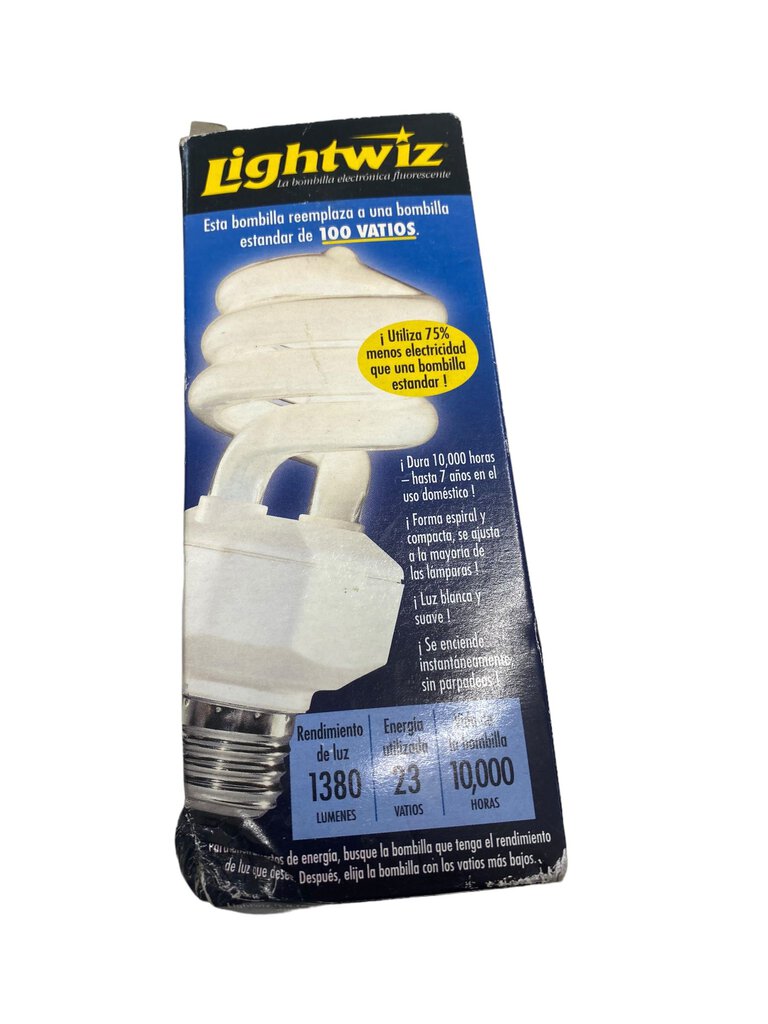 Lightwiz Fluorescent Light Bulb 23 Watts