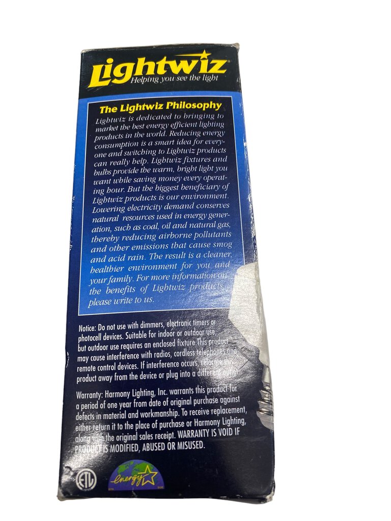 Lightwiz Fluorescent Light Bulb 23 Watts