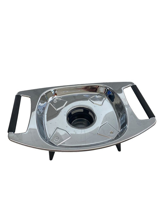 Vintage Corning Ware Corelle Casserole Buffet Warmer Stand Cradle Trivet