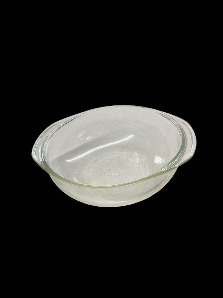 Pyrex Glass Casserole Bowl No Lid 1.5 Quart