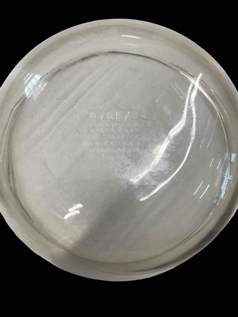 Pyrex Glass Casserole Bowl No Lid 1.5 Quart