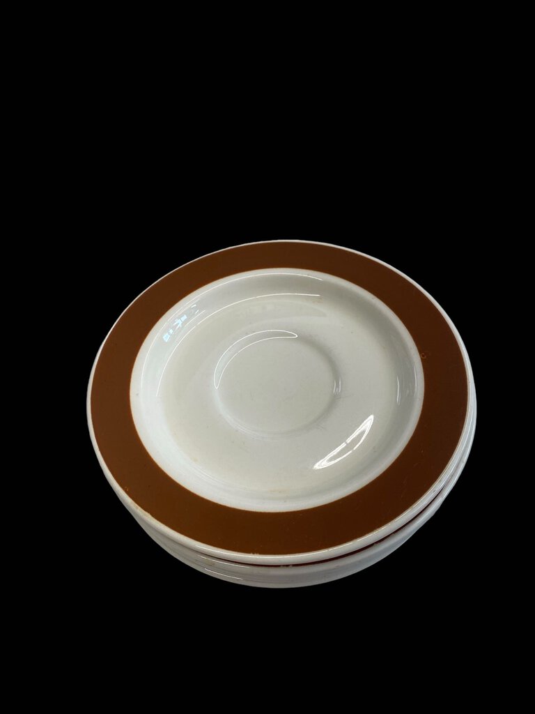 Set of 5 Coffee Cup 6.25" Saucers