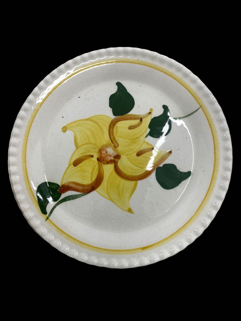 Vintage Blue Ridge Pottery Sungold Dish Plates Bowls Dishes Sauce Dinner Service Set Cups