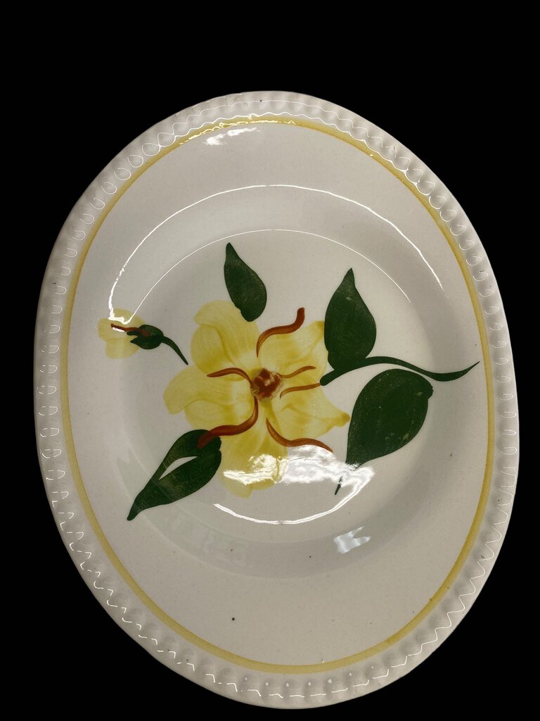 Vintage Blue Ridge Pottery Sungold Dish Plates Bowls Dishes Sauce Dinner Service Set Cups