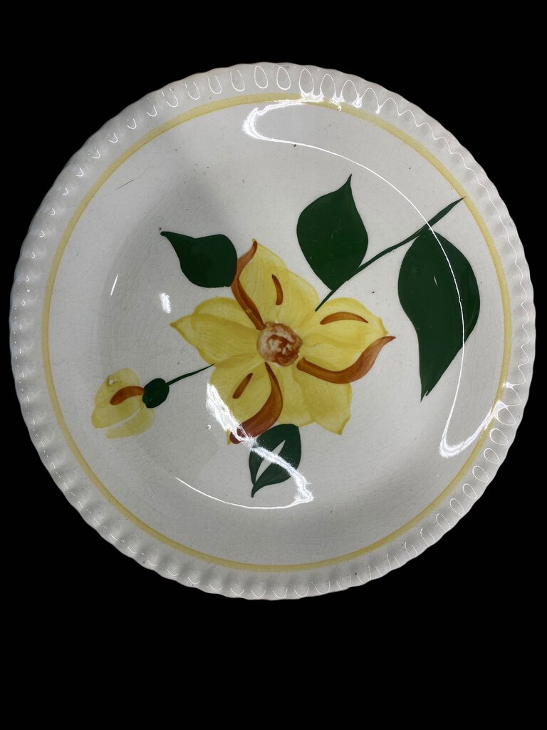 Vintage Blue Ridge Pottery Sungold Dish Plates Bowls Dishes Sauce Dinner Service Set Cups