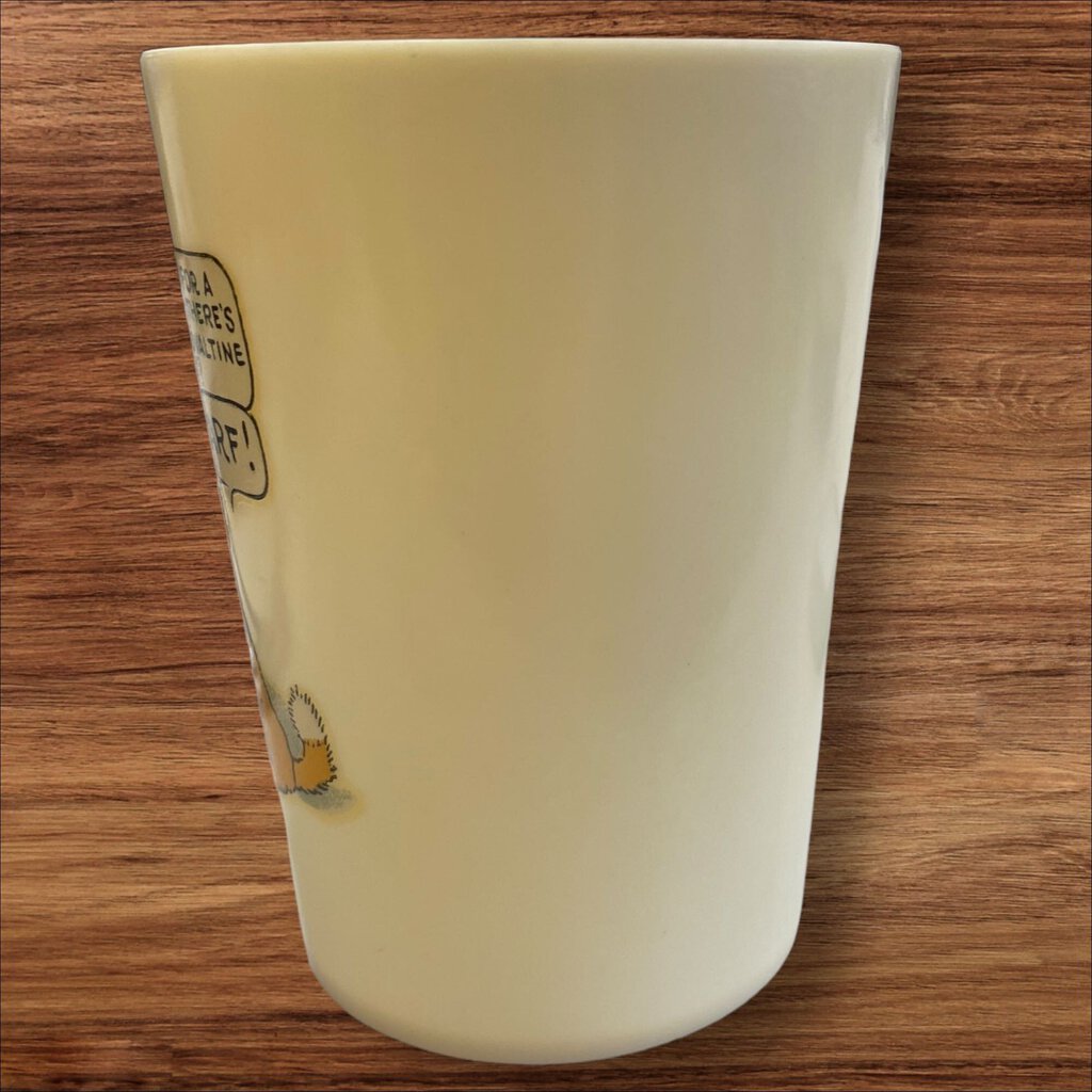 Vintage Little Orphan Annie Ovaltine Shake Up Mug Beetleware Tumbler Cup