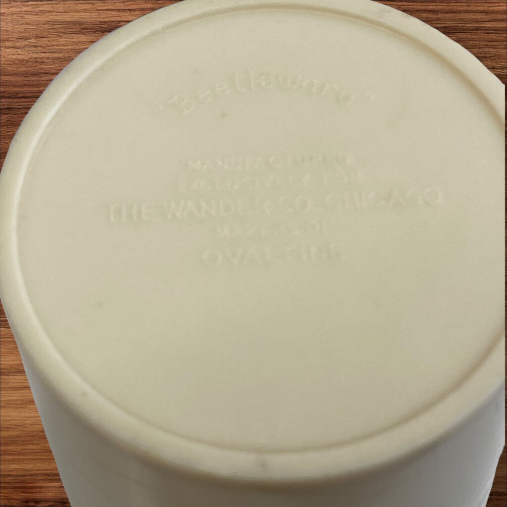 Vintage Little Orphan Annie Ovaltine Shake Up Mug Beetleware Tumbler Cup