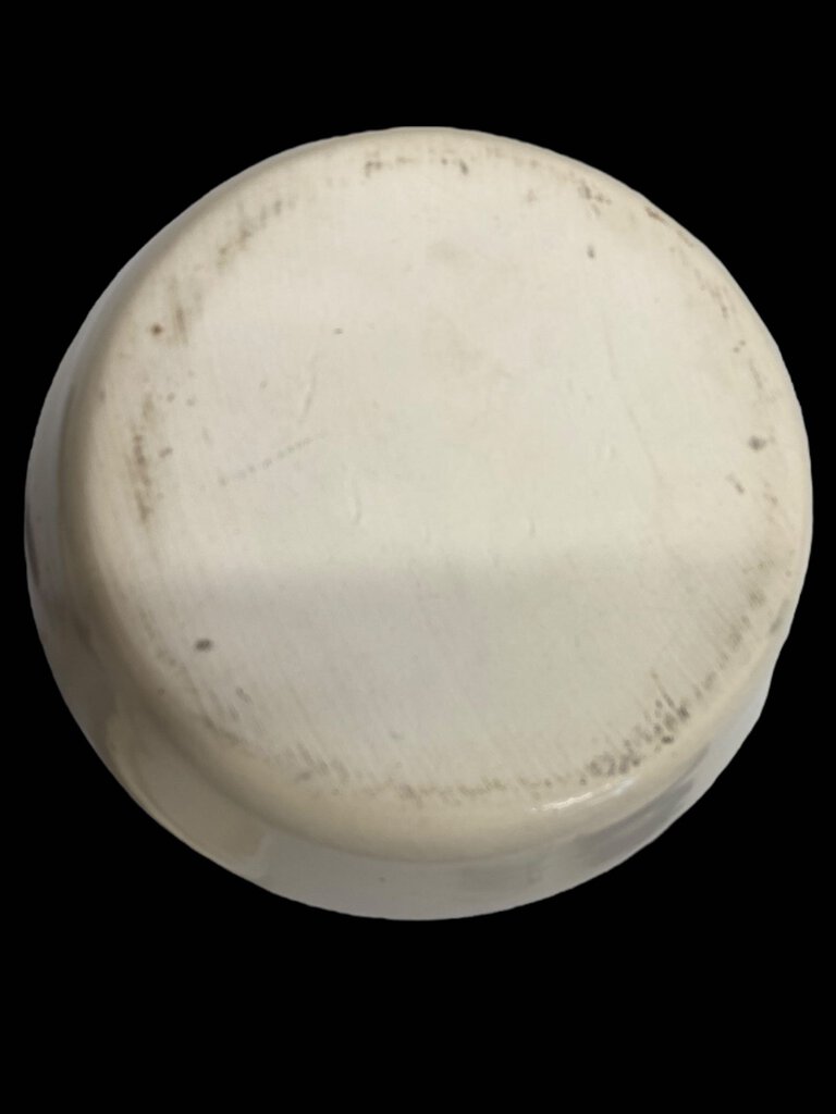 Rustic Ceramic Lidded Pot Pinecone Pine Needles