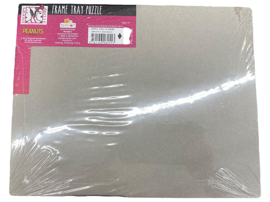 Snoopy & Belle Kids Frame Tray 12 Piece Puzzle New In Plastic