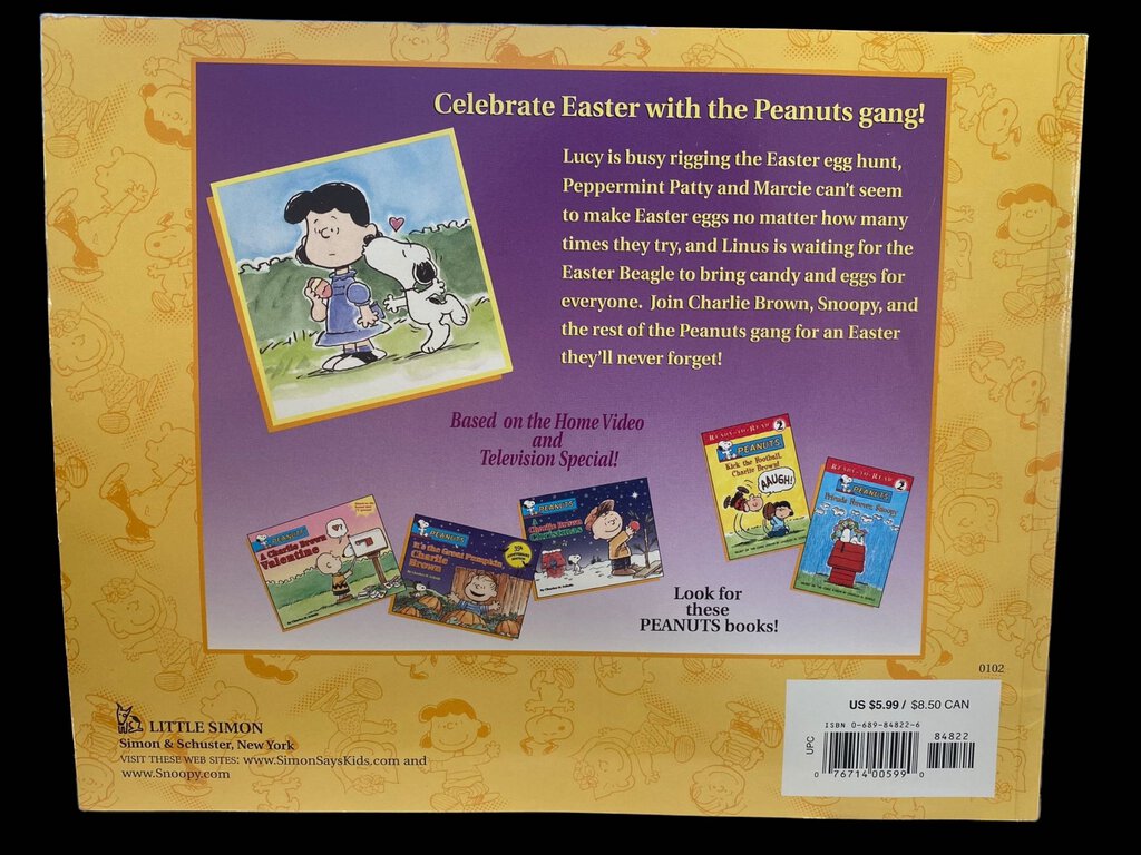 It's The Easter Beagle, Charlie Brown Peanuts Charles Schulz