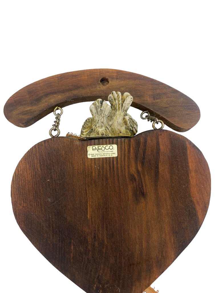 Welcome Friends Wood Sign with Birds Cabin Decor Door