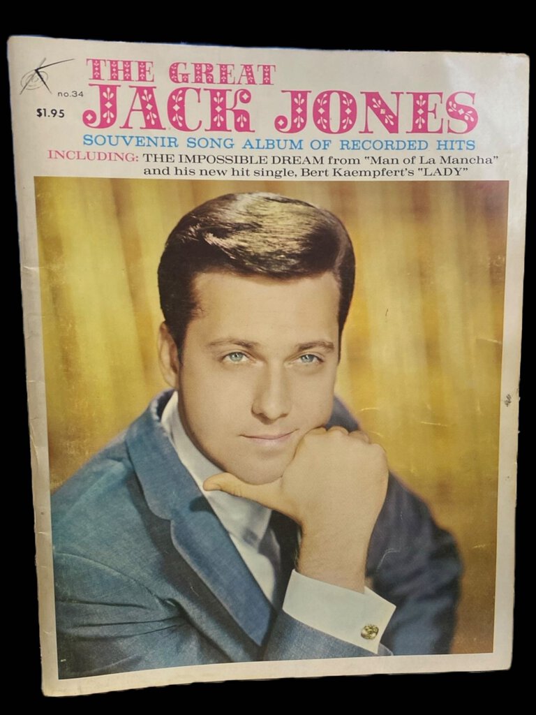 The Great Jack Jones Souvenir Song Album of Recorded Hits