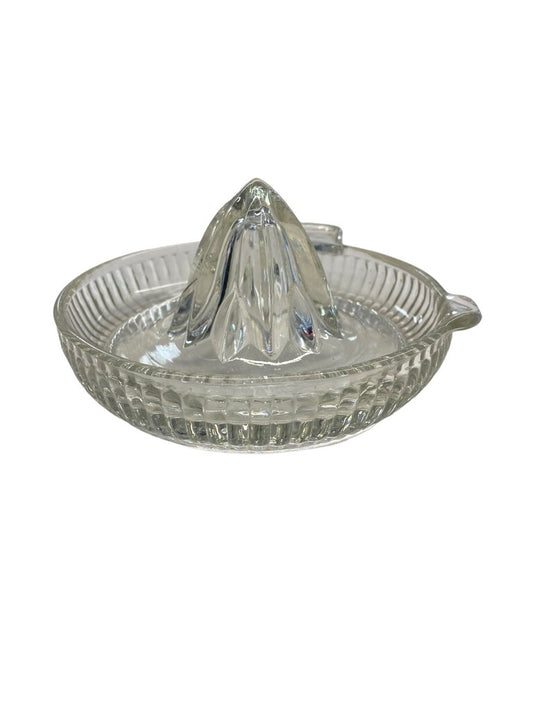 Vintage Clear Glass Citrus Juicer