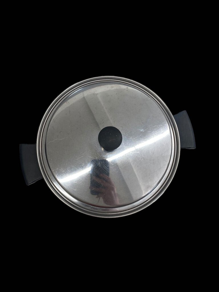 Vintage Economy Ware 3 Ply Stainless Steel 4 Quart Dutch Oven Pan Pot