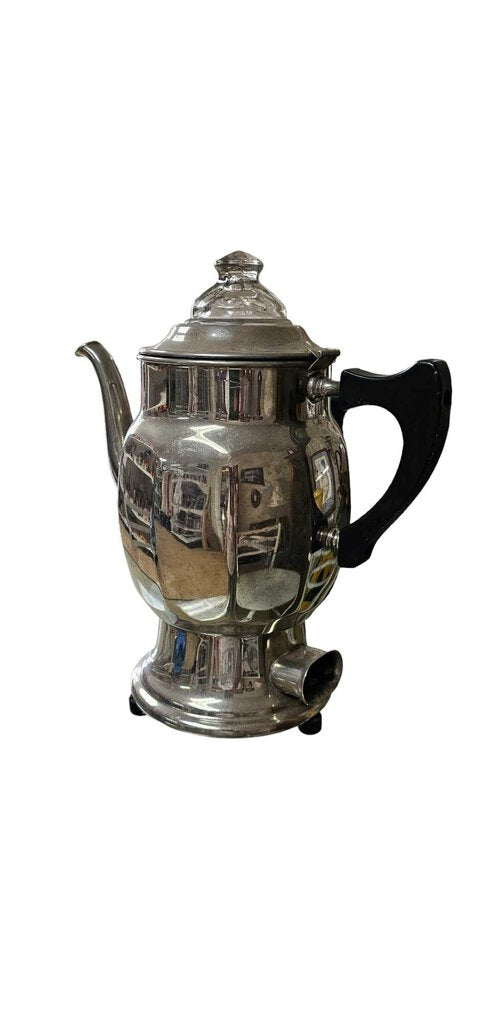 Vintage "M Means B Best" Coffee Percolator Manning-Meriden Bowman & Co. Plated