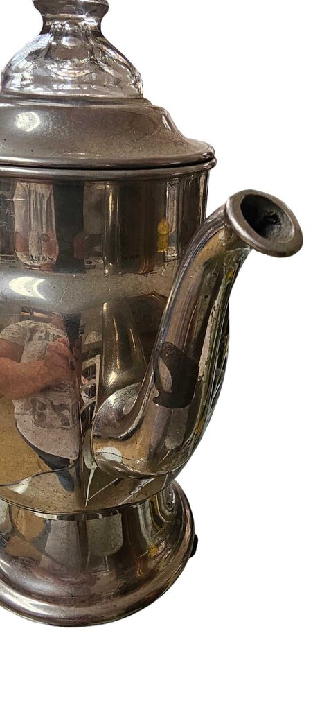 Vintage "M Means B Best" Coffee Percolator Manning-Meriden Bowman & Co. Plated