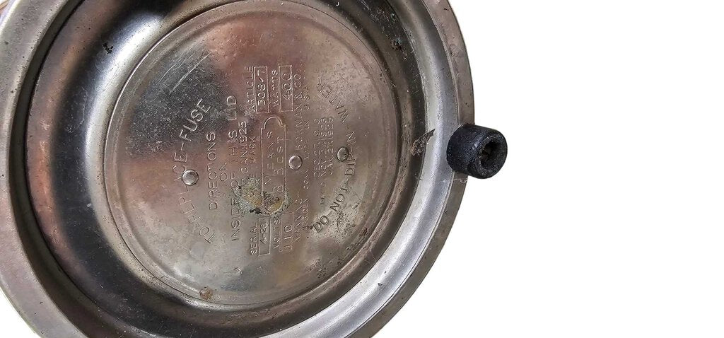 Vintage "M Means B Best" Coffee Percolator Manning-Meriden Bowman & Co. Plated