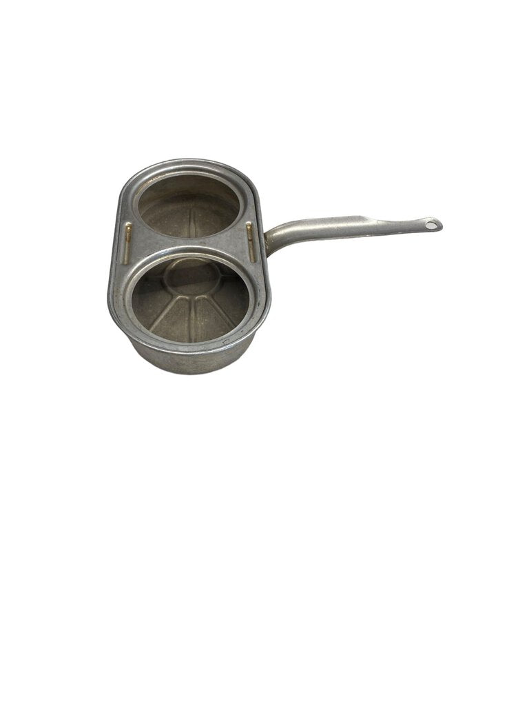 Vintage 2 Egg Poacher Without Cups Aluminum