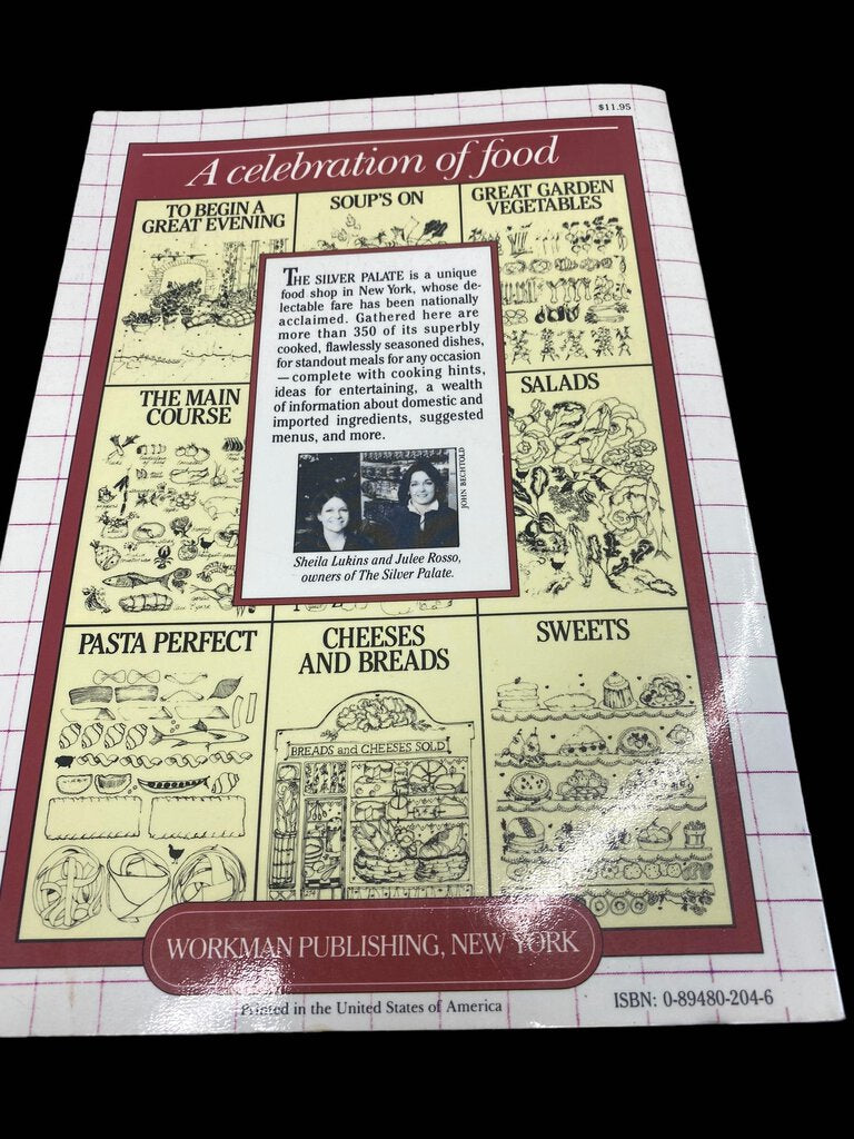 The Silver Palate Cookbook &The Silver Palate Good Times Cookbook Lot of 2 paperback