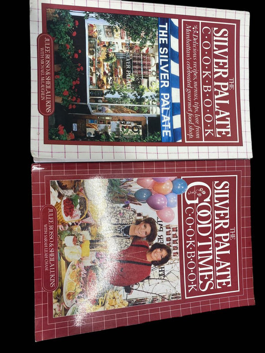 The Silver Palate Cookbook &The Silver Palate Good Times Cookbook Lot of 2 paperback