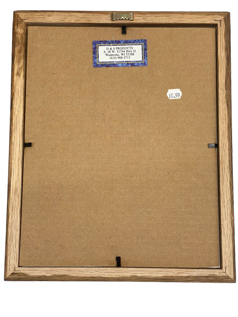 Up North Poem Framed Wall Art Picture