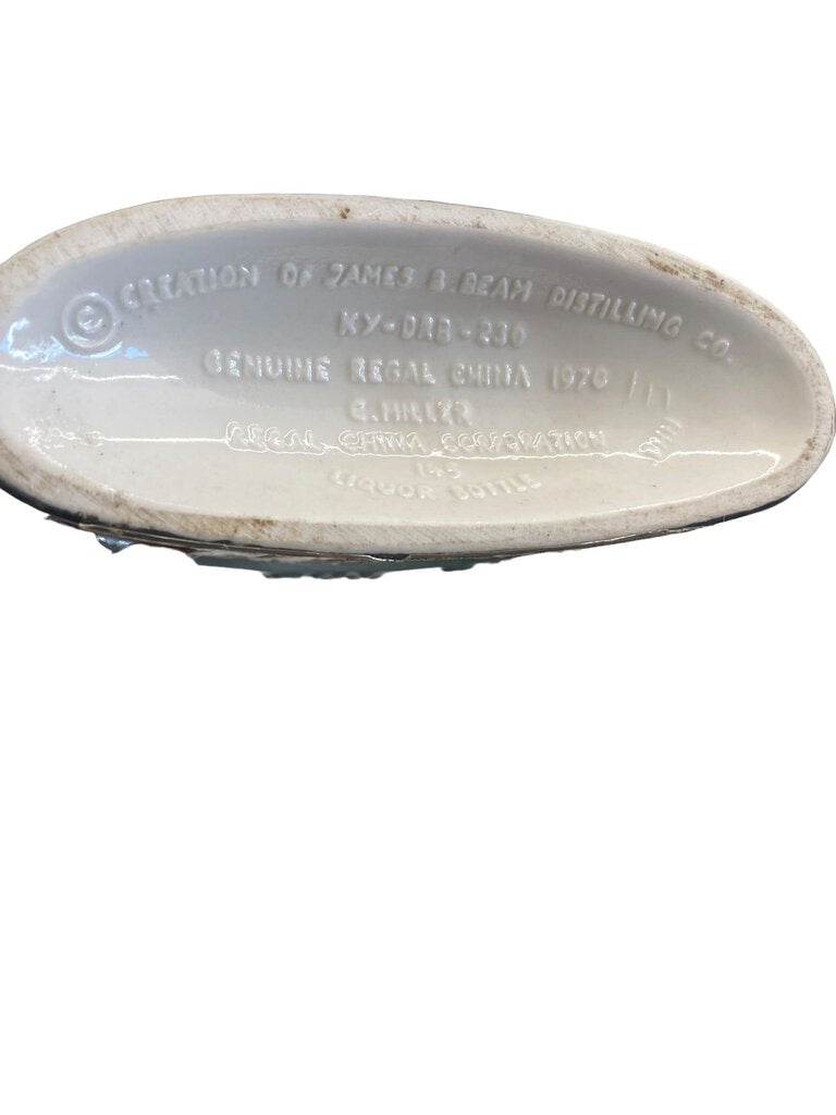 Vintage 1970 Jim Beam Rush To The Rockies Decanter EMPTY