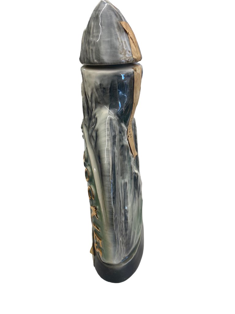 Vintage 1970 Jim Beam Rush To The Rockies Decanter EMPTY