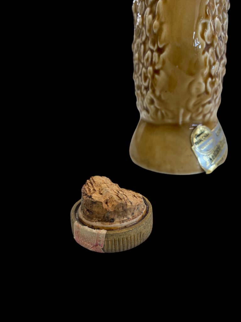 Vintage 1968 Jim Beam Armanetti "A" Flower Decanter EMPTY