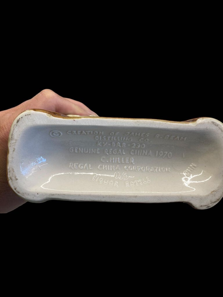 Vintage 1970 Jim Beam Bacchus Grape Decanter EMPTY