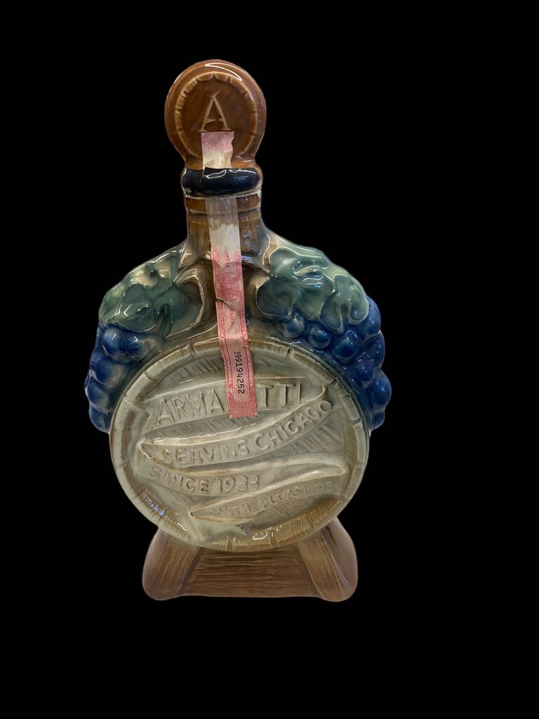 Vintage 1970 Jim Beam Bacchus Grape Decanter EMPTY