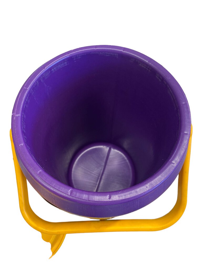 Vintage 1997 KOOLER KRAFT Minnesota Vikings NFL Can Cooler Yellow Lid & Handle