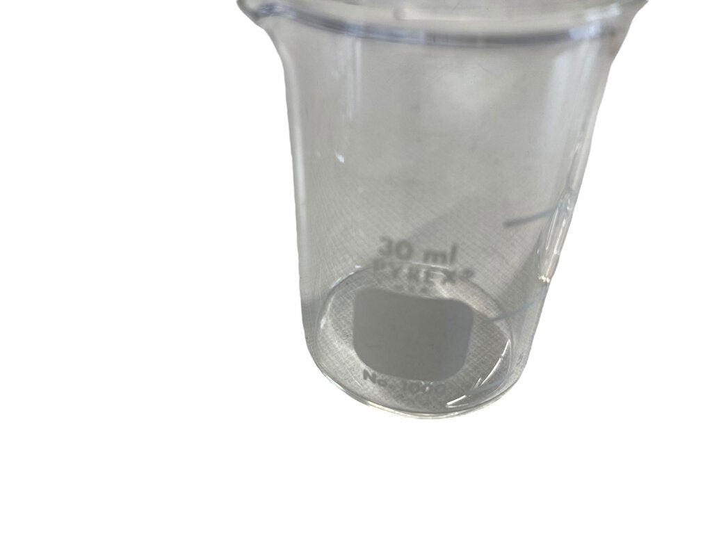 Pyrex Glass 30ml Beaker Measuring Cups Set 4