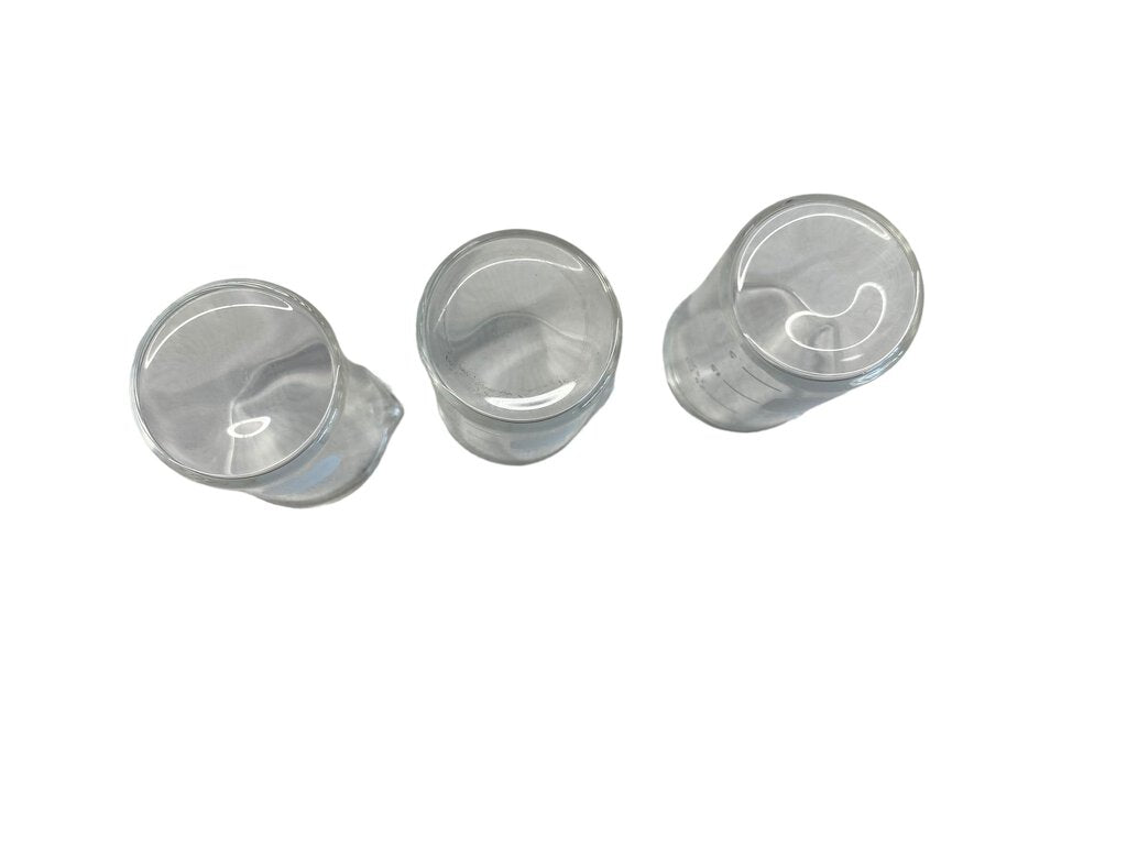Pyrex Glass 30ml Beaker Measuring Cups Set 4
