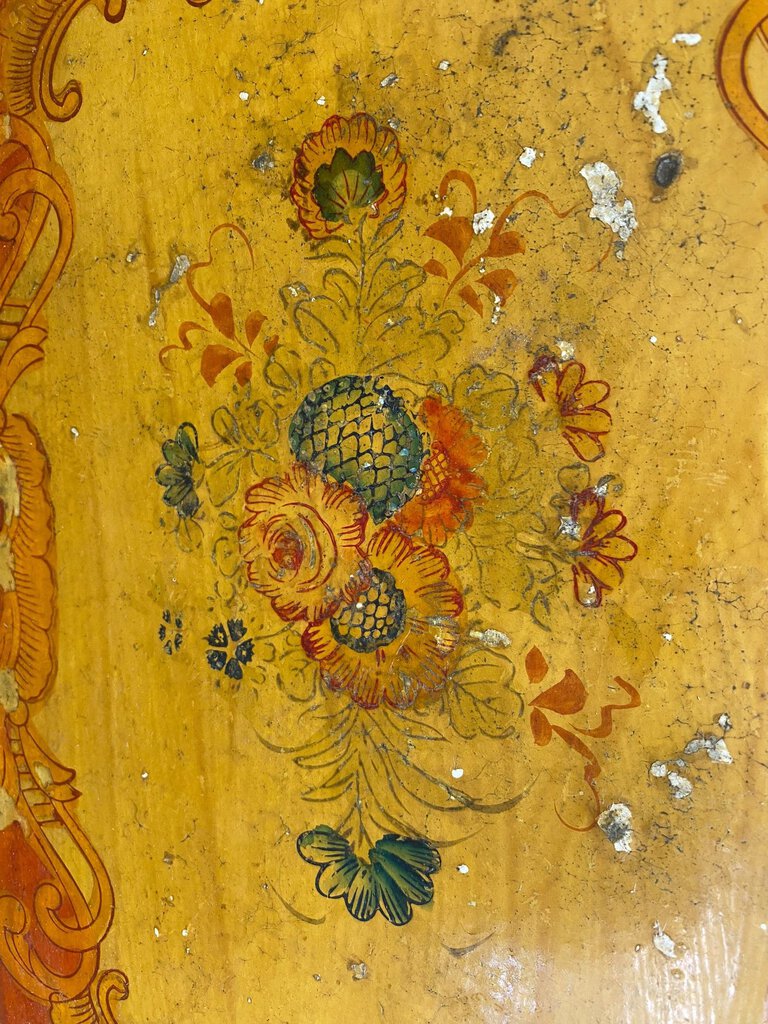 Vintage Paper Mache Serving Tray Made in Japan Patent 14"x10.5"