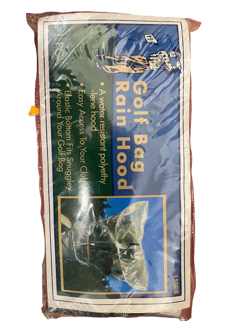 Golf Bag Rain Polyethylene Hood Elastic Bottom For Good Fit