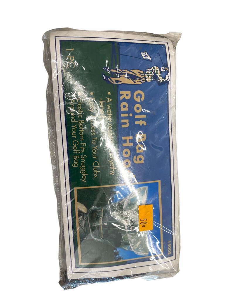 Golf Bag Rain Polyethylene Hood Elastic Bottom For Good Fit