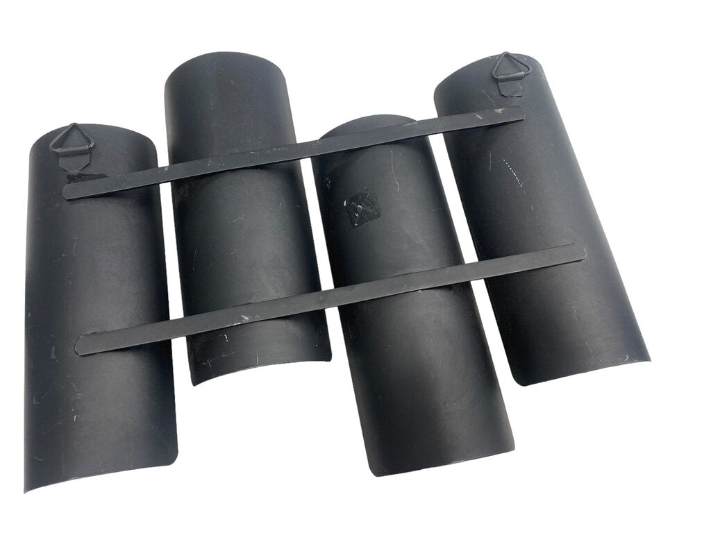 Black Metal Wall Decor 4 Candle Holder