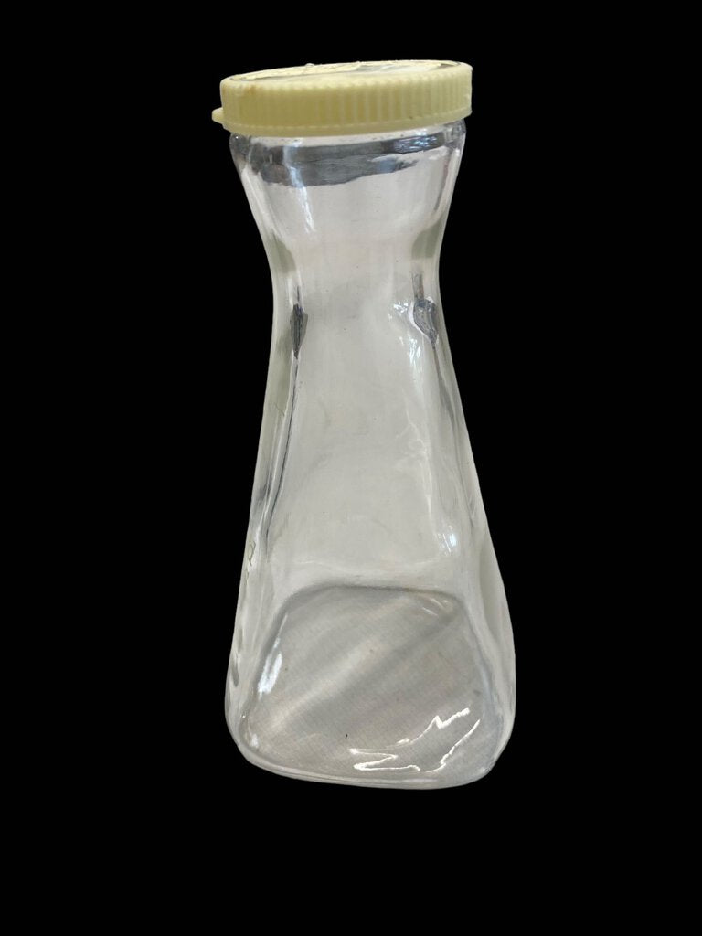 Vintage Good Seasons Oil Water Vinegar Glass Bottle with Lid