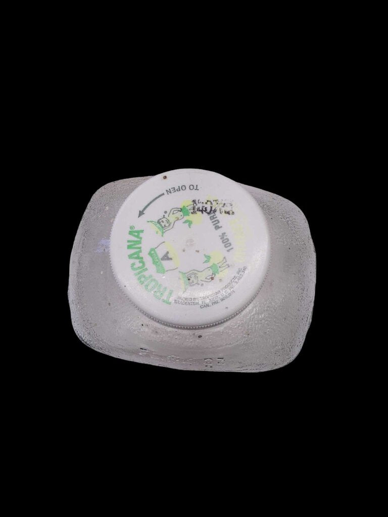 Vintage Advertising Jar Tropicana Orange Juice Half Gallon